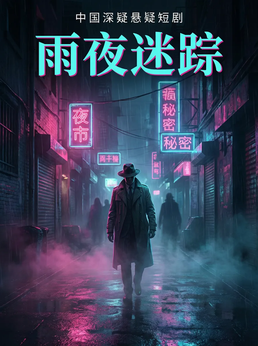 免费看美女裸露无档网站 悬疑追踪短剧 - 雨夜迷踪海报